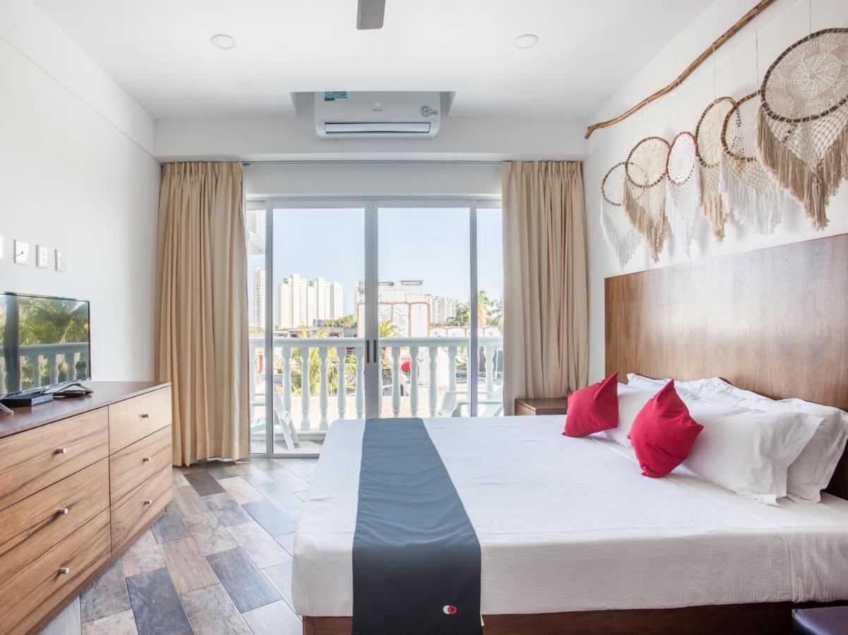 Capital O Cancun Ocean View, קנקון מראה חיצוני תמונה A bedroom at the hotel